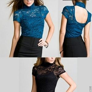 🎉SALE! Beautiful Express Black Lace Top! 🎉